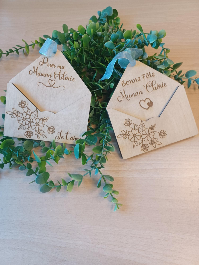 Enveloppe personnalisée pour Maman
