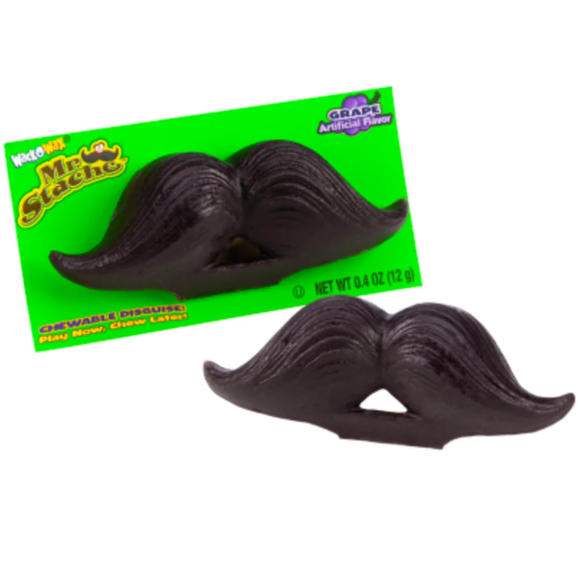 Wack-O-Wax Chewy Moustache Grape (12g)