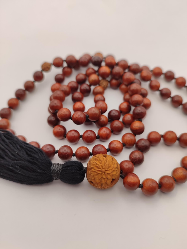 Mala Mantra Bois de Rose 