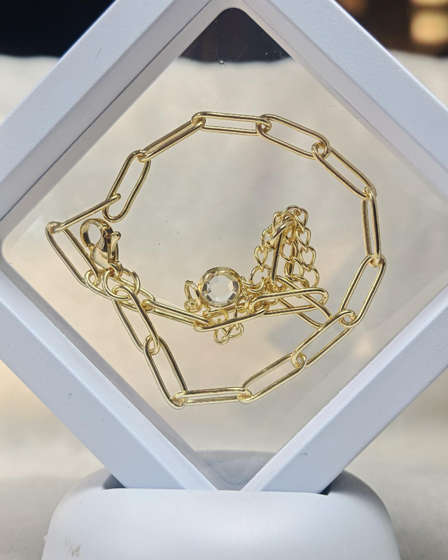 Enkelbandje Stainless Steel Goud kleur 