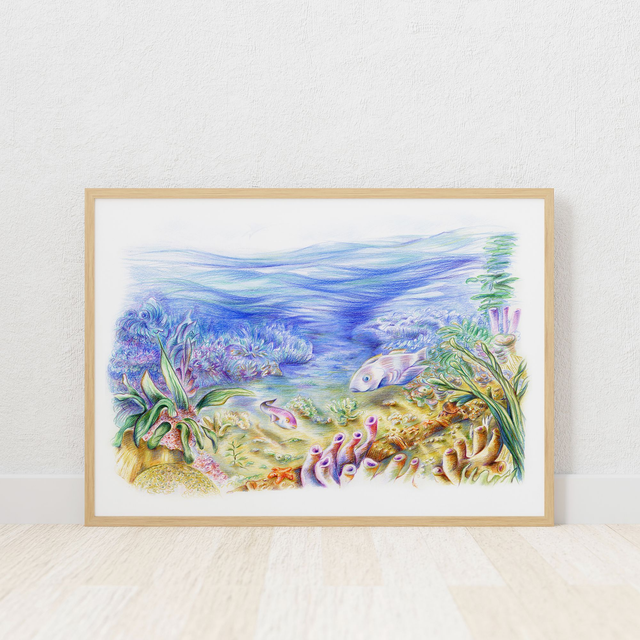 Tirage d'art - Sous l'océan