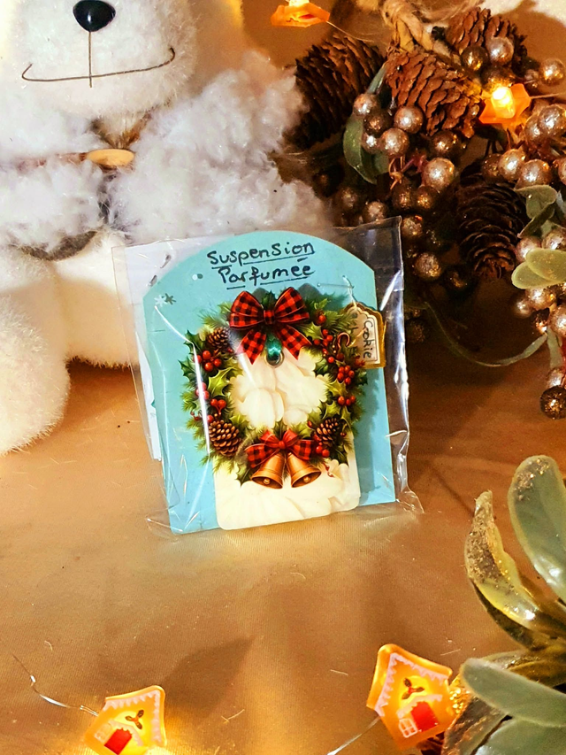 Suspension Parfumée Cookie Chocolat (modèle Ghislaine)