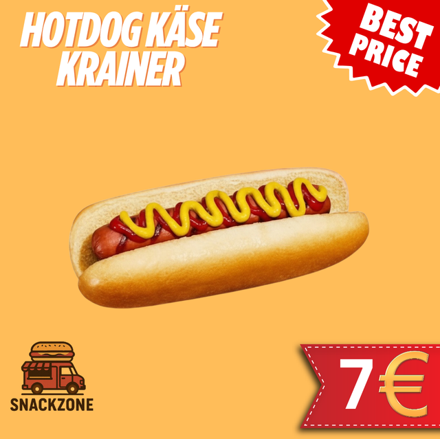 Hotdog käsekrainer