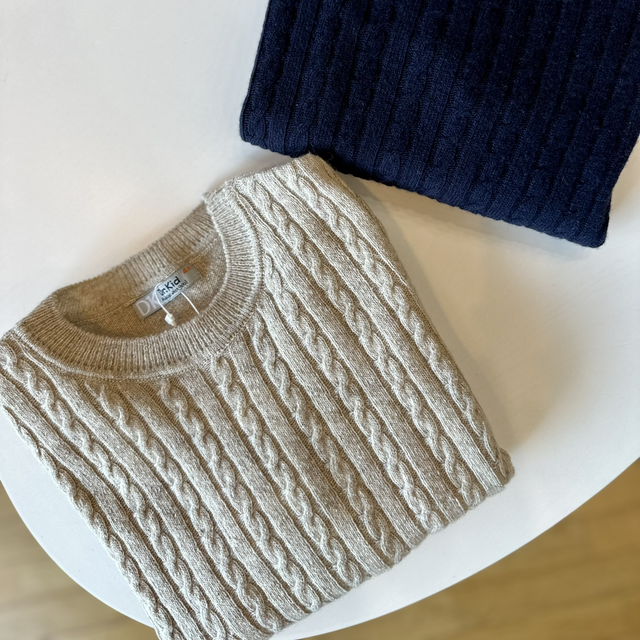 DrKid - pullover treccia misto lana 