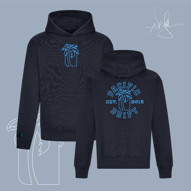 Beachside - Electric Blue Hoody