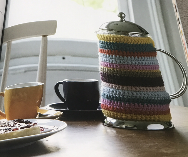 Cafetiere Cosy - Crochet Pattern - CRD13