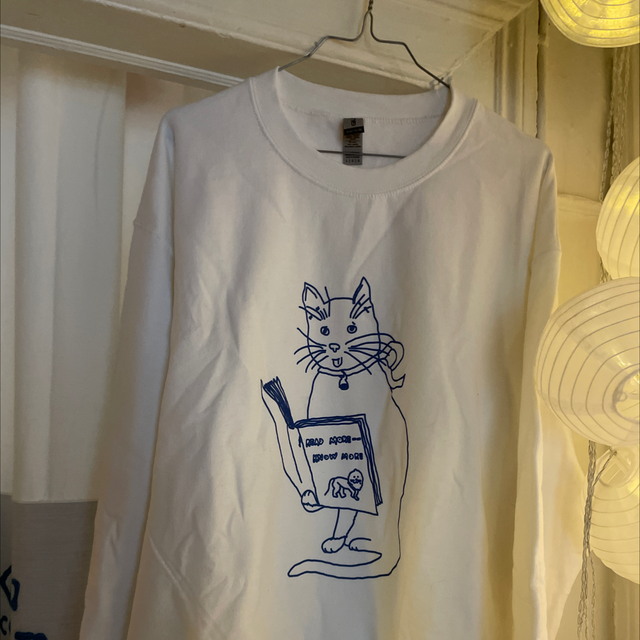 Super Cat Longsleeve Sweatshirt