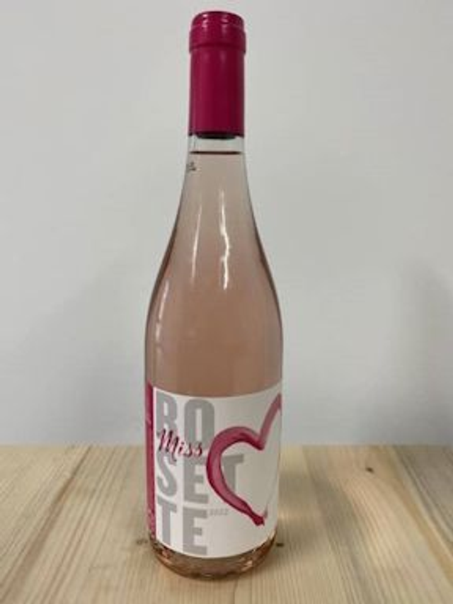 Vin rosé AOP cuvée Miss Rosette 2024