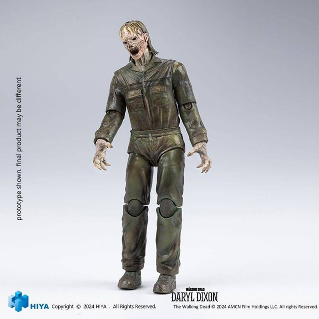 The Walking Dead: Dark Eyes Walker Exquisite Mini Action Figure