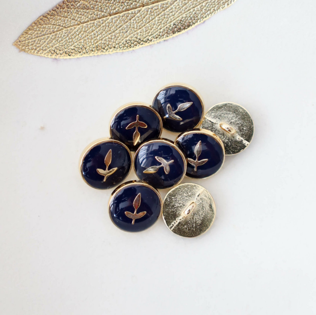 Feuillette 12mm Encre - Lise Tailor