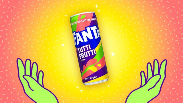 Edition limitée Fanta tutti fruiti