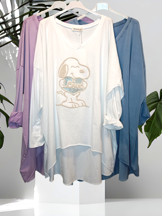 Langarm Shirt (Gr. 48-54 )