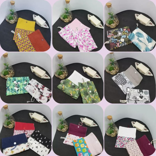 Pochette Savon/shampoing Solide