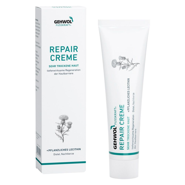 GEHWOL FUSSKRAFT Repair Creme tiefenwirksame Regeneration der Hautbarriere 125 ml