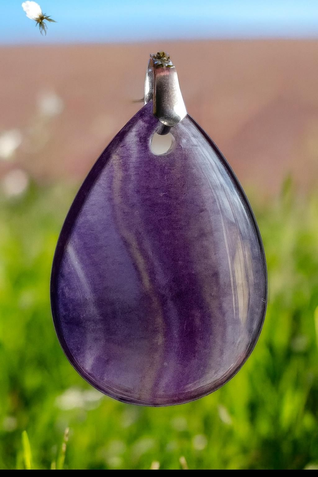 7)Collier Fluorite -- Clarté et Harmonie intérieure