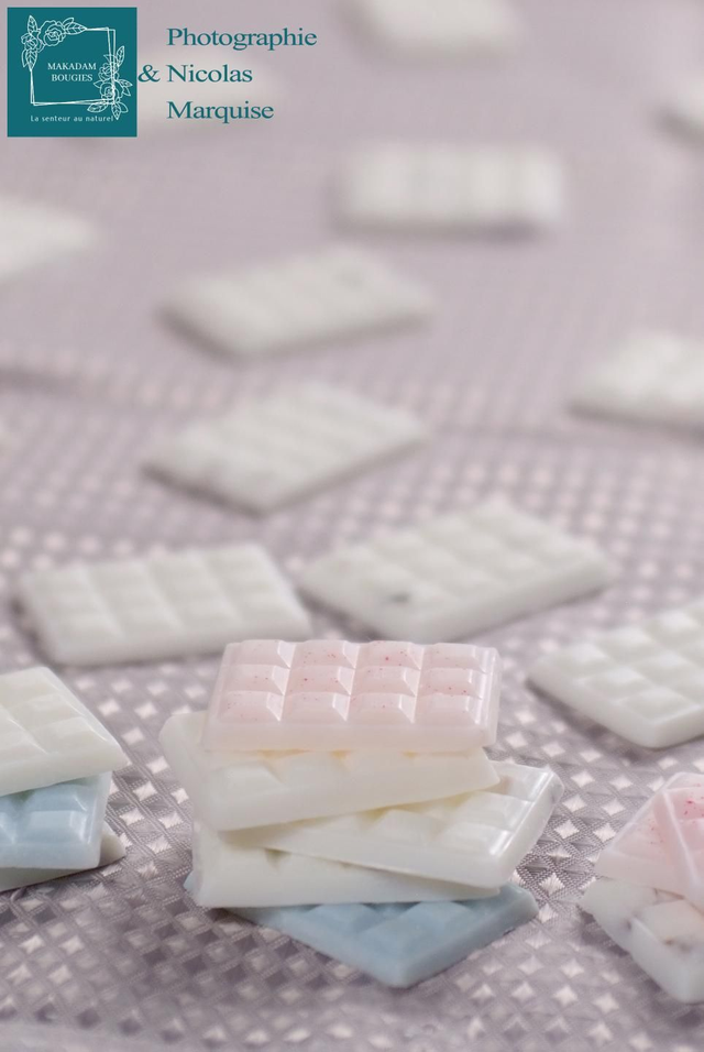 Mini tablette de chocolat parfumée