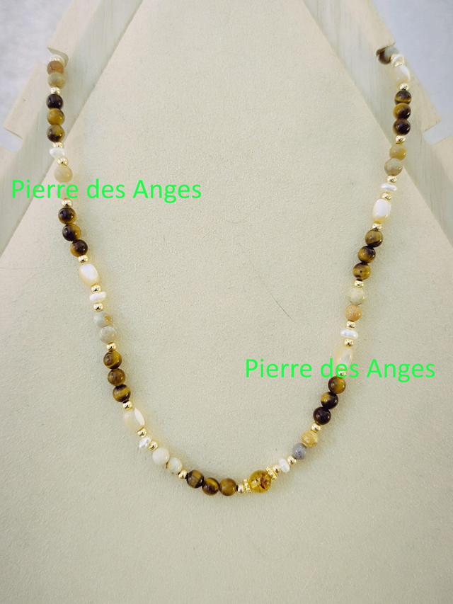 Collier en Œil de Tigre