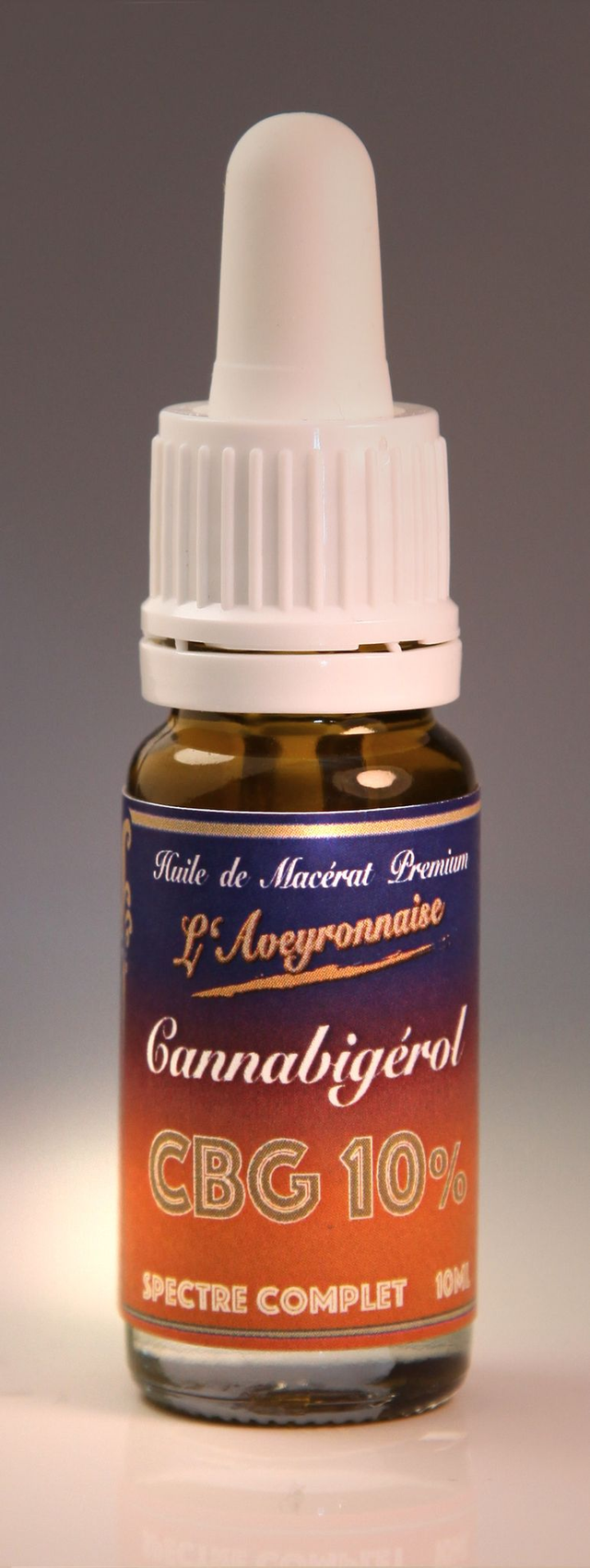 Macérât Huile Cannabigérol CBG 10% 10ml
