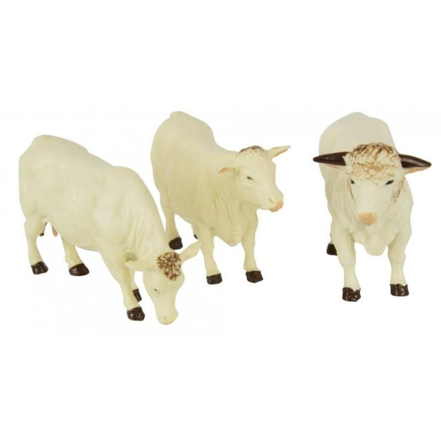 Lot 2 vaches 1 taureau CHAROLAIS 43240 BRITAINS 1/32