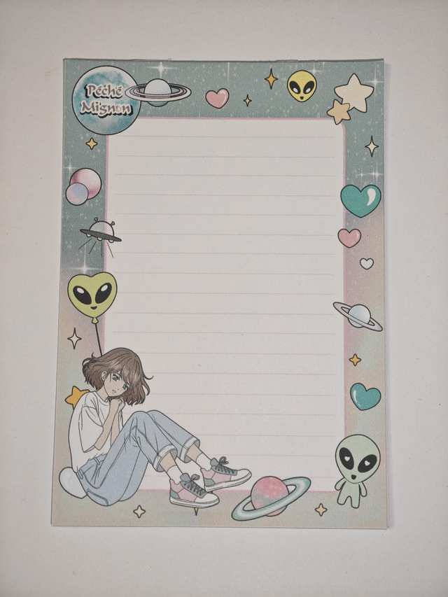 Mini bloc-notes – Collection Love Space ✨