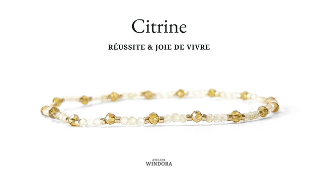 Bracelet | Citrine - Délicat V1