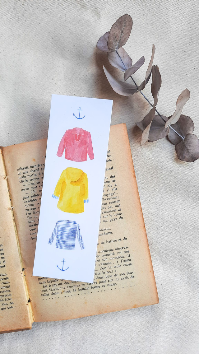 Marque-page Vestiaire Breton