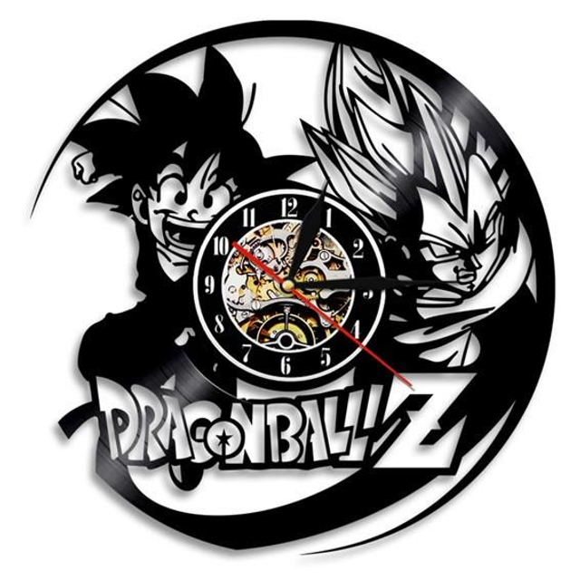RELOJ DE PARED DRAGON BALL 30cm X 30cm 
