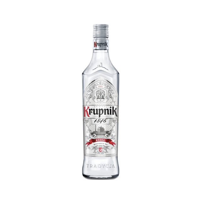 Krupnik Polish Vodka 70cl 37.5% Vol, Price Marked.
