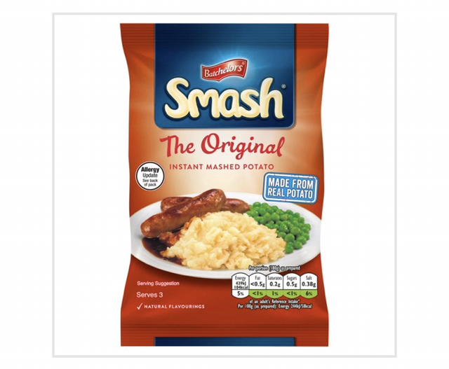Batchelors Smash The Original Instant Mashed Potato 88g