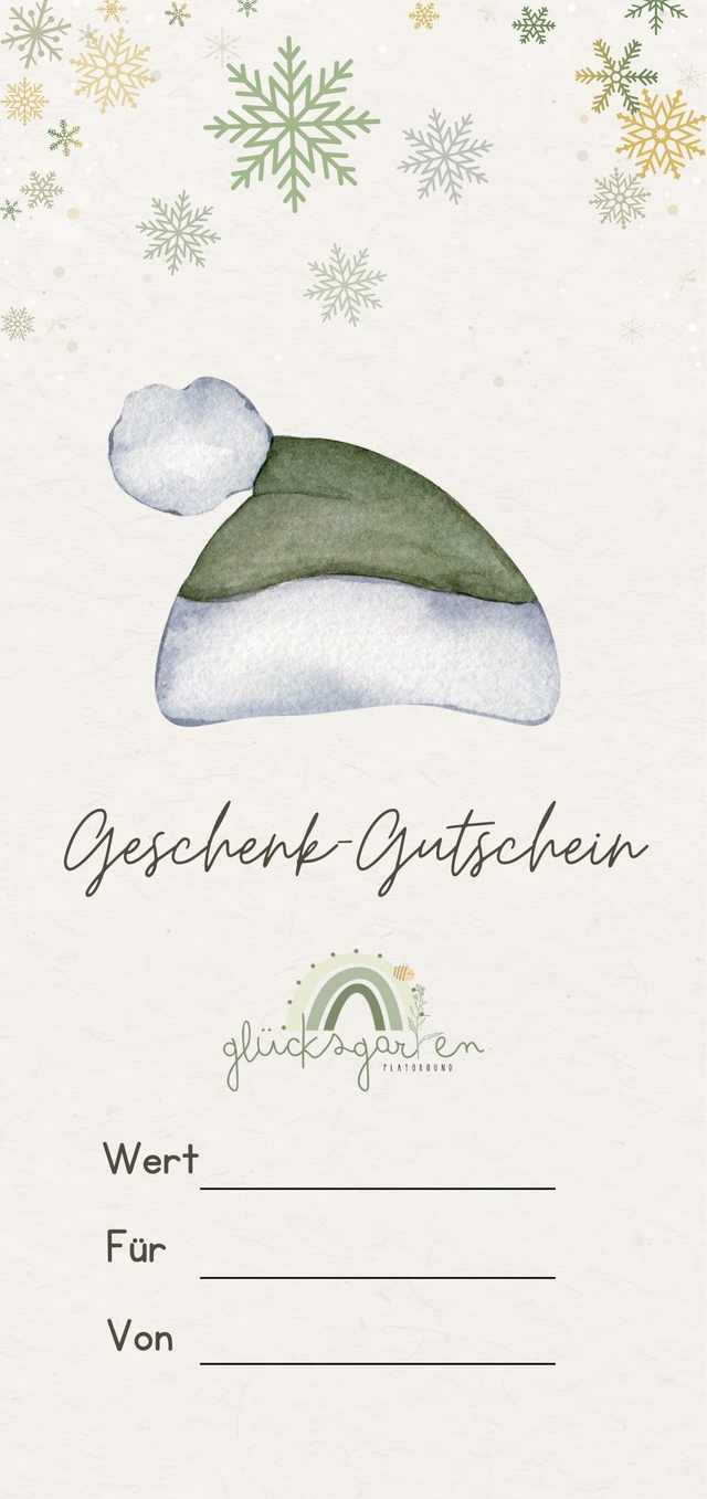 Gutschein Nikolausmütze