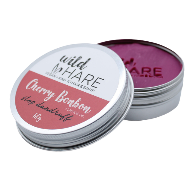 Cherry Bonbon Wild Hair Solid Shampoo Bar 60g