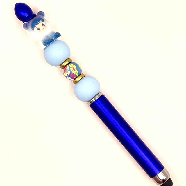 S17 - Stylo esquimau bleu