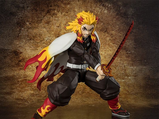 Demon Slayer: Kimetsu no Yaiba S.H.Figuarts  Actionfigur Kyojuro Rengoku 15 cm