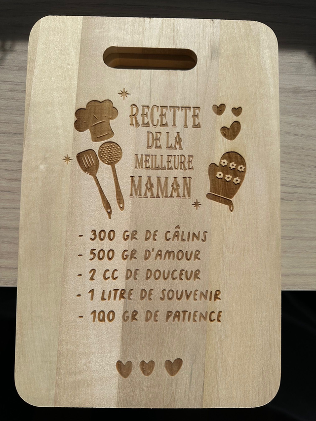 Planche Recette Maman