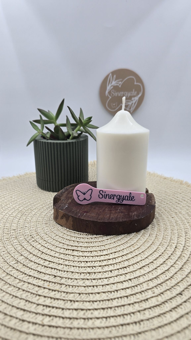 Vela de soja &quot;Pilar G&quot;