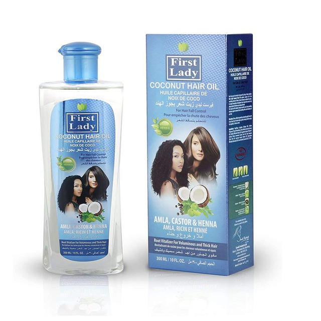 First Lady coconut hair oil