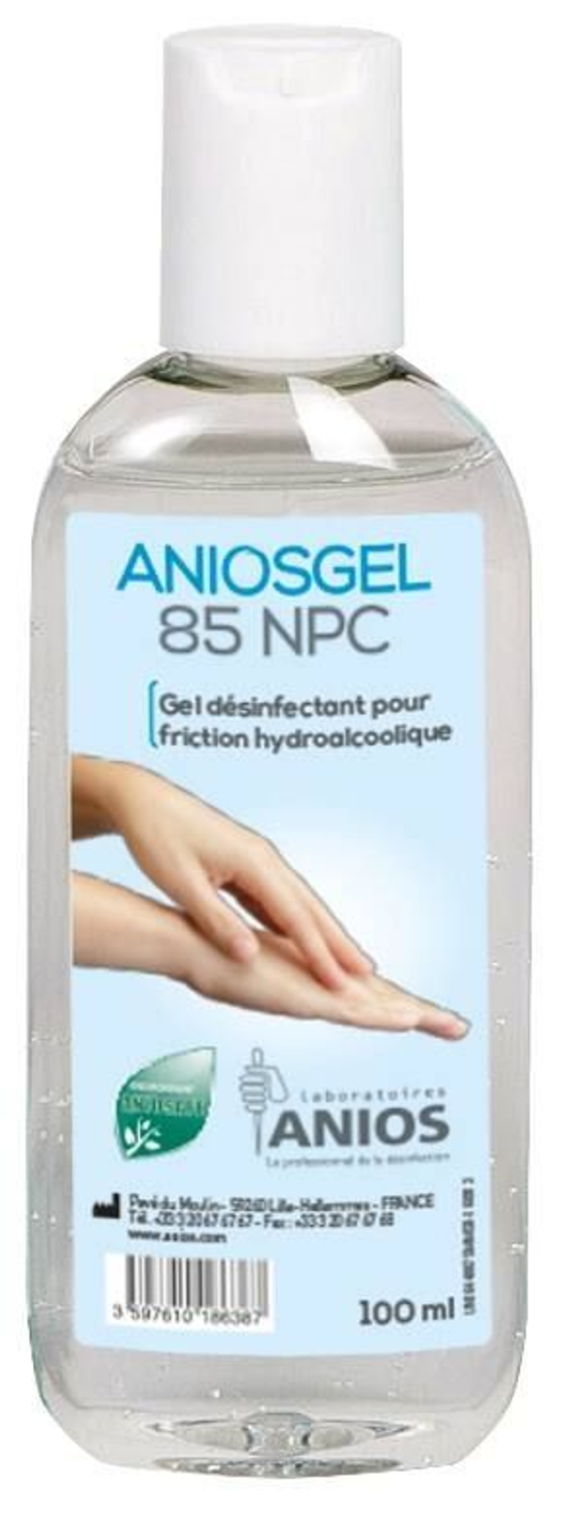 Aniosgel 85 NPC – Gel hydroalcoolique (Usage professionnel)