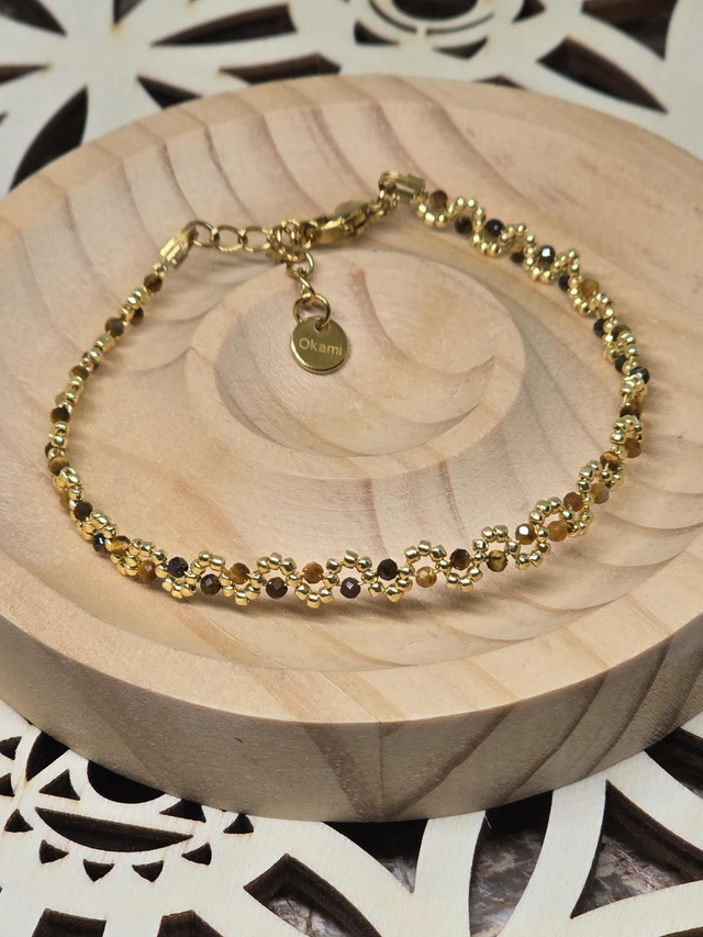 Bracelet Œil de tigre 0,2 cm