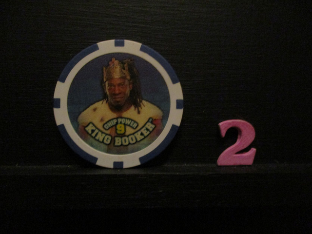 King Booker - Chip Power 9 Original Wrestling Chipz (2)