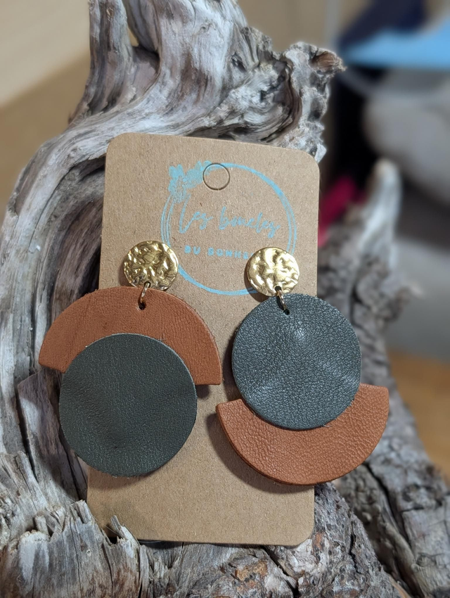 Boucles d'oreilles Collection Asymétrique as012