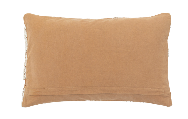 Embroidered Cushion Apricot