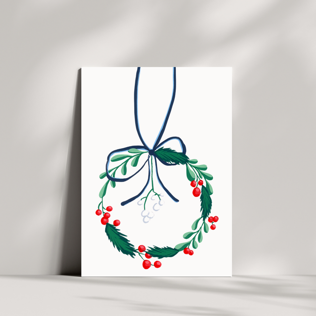 Cartes de Noël - Guirlande suspendue