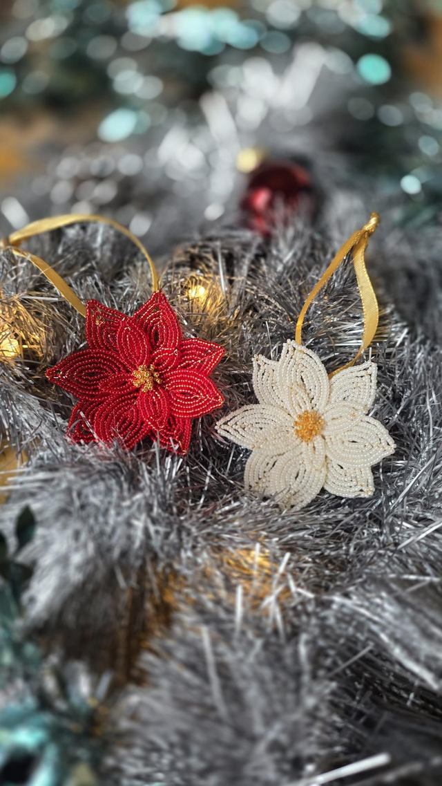 Suspension Poinsettia - Christmas Wish