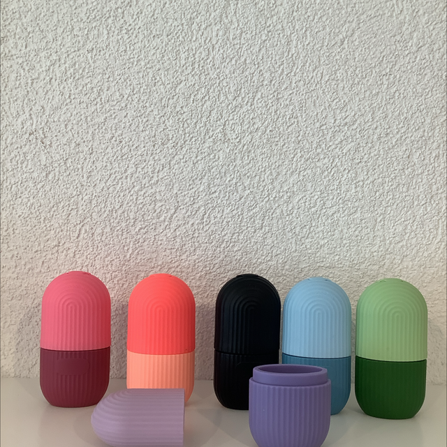 Rouleau glacé - divers coloris 