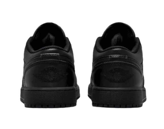 Air Jordan 1 Low en cuir - Noir