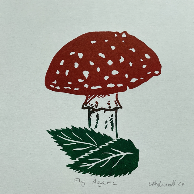 Fly Agaric LinonPrint