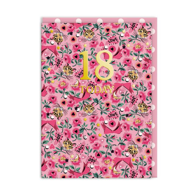 Cath Kidston 18 Today Card