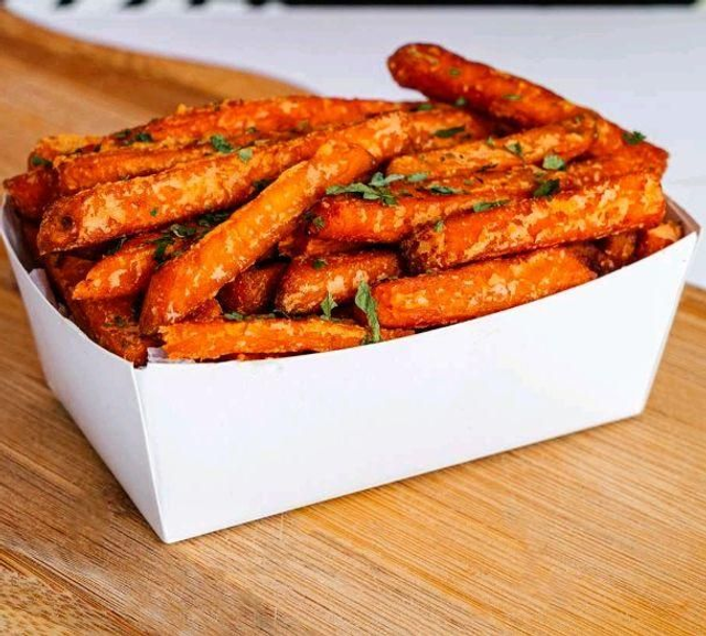 Frites de patates douces 