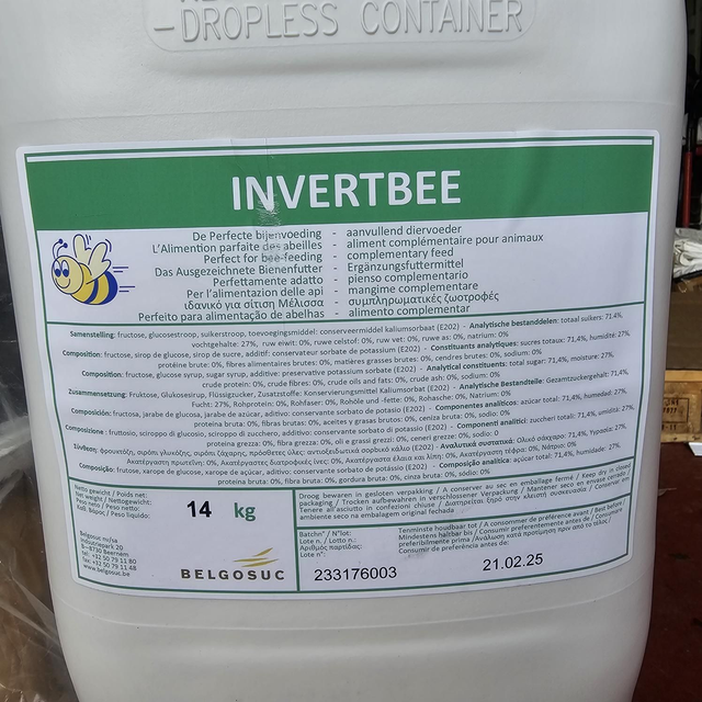 Invertbee Sugar Syrup Bee Feed 14Kg Ready to Use