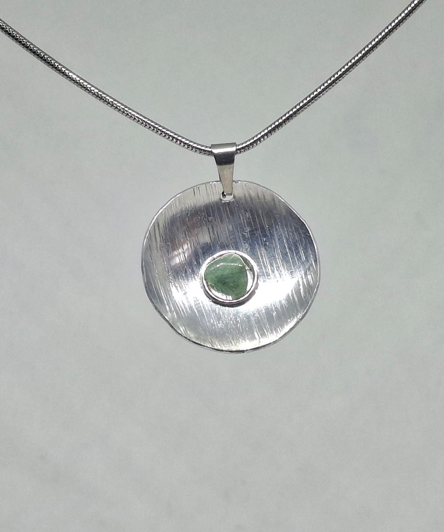 Green Aventurine Disc 